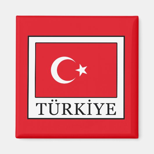 Türkiye Magneet (Voorkant)