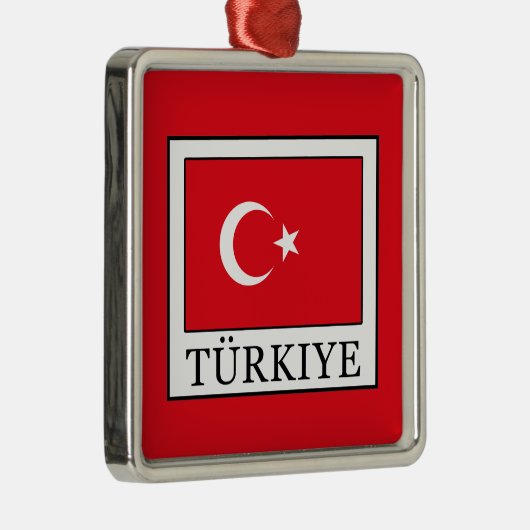 Türkiye Metalen Ornament (Rechts)