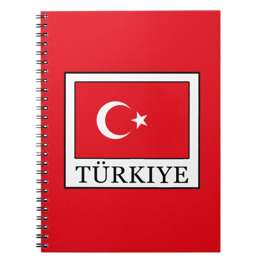 Türkiye Notitieboek (Voorkant)