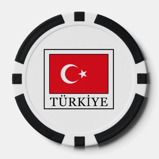 Türkiye Poker Chips (Voorkant)