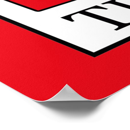 Türkiye Poster (Hoek)