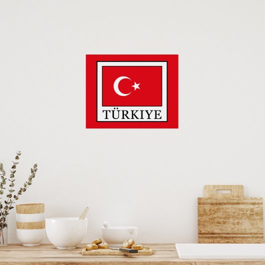 Türkiye Poster (Keuken)