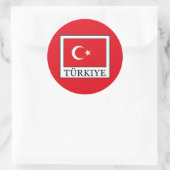 Türkiye Ronde Sticker (Tas)
