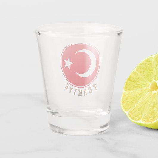 Türkiye Shot Glas (Achterkant)