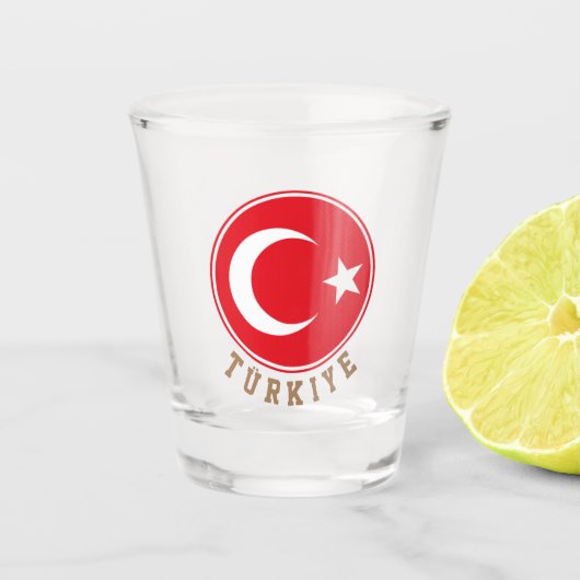 Türkiye Shot Glas (Voorkant)