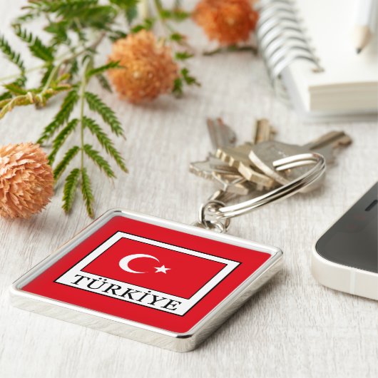 Türkiye Sleutelhanger (Zijkant)