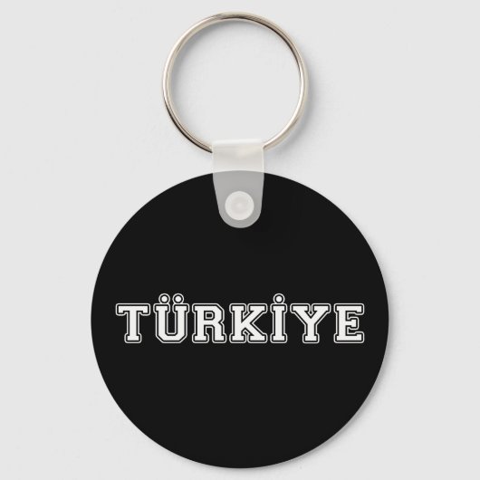 Türkiye Sleutelhanger (Voorkant)