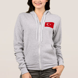 Türkiye - Turkije - vlag Hoodie