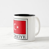Türkiye Tweekleurige Koffiemok (Voorkant rechts)
