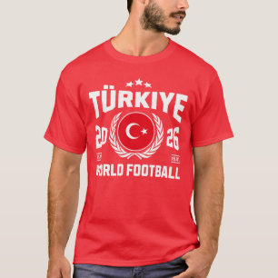Turkiye Voetbal 2026 T-shirt