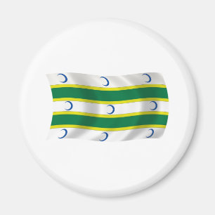 Turkmeense Vlag Magneet
