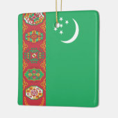 Turkmenistaanse vlag keramisch ornament (Links)
