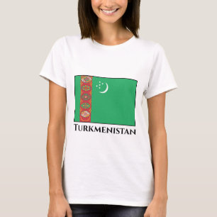 Turkmenistaanse vlag t-shirt