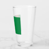 Turkmenistaanse vlag (Turkmenië) Glas (Links)