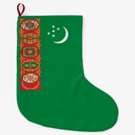 Turkmenistaanse vlag (Turkmenië) Grote Kerstsok