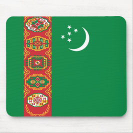 Turkmenistaanse vlag (Turkmenië) Muismat