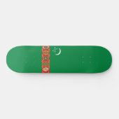 Turkmenistaanse vlag (Turkmenië) Persoonlijk Skateboard (Horizontaal)