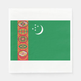 Turkmenistaanse vlag (Turkmenië) Servet