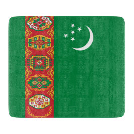 Turkmenistaanse vlag (Turkmenië) Snijplank