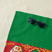 Turkmenistaanse vlag (Turkmenië) Strandlaken (In situ)