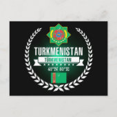 Turkmenistan Briefkaart (Voorkant)
