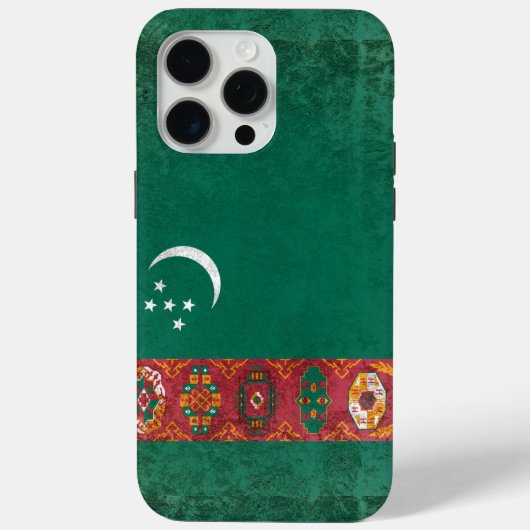 Turkmenistan Case-Mate iPhone Case (Achterkant)
