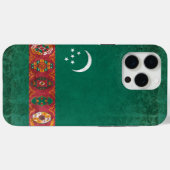 Turkmenistan Case-Mate iPhone Case (Achterkant (horizontaal))