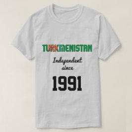 Turkmenistan Flag Independence Celebration T-shirt