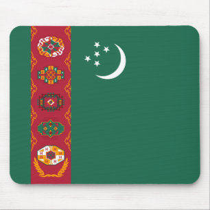 Turkmenistan Flag Mousepad Muismat