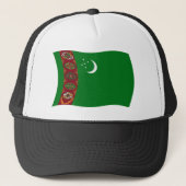 Turkmenistan Flag Pet (Voorkant)
