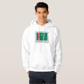 Turkmenistan Hoodie (Voorkant volledig)