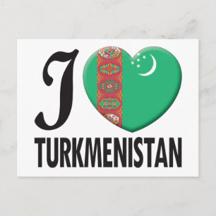 Turkmenistan Love Briefkaart