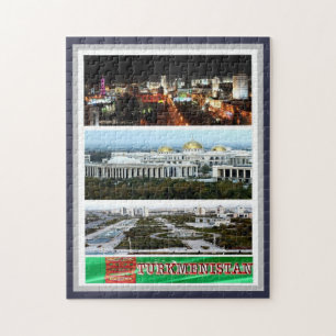 Turkmenistan - Mozaïek - Legpuzzel