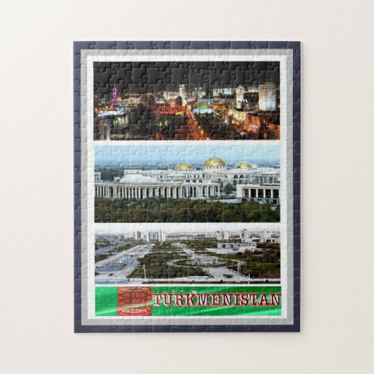 Turkmenistan - Mozaïek - Legpuzzel (Verticaal)