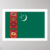 Turkmenistan Poster (Voorkant)