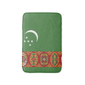 Turkmenistan vlag badmat (Voorkant Verticaal)