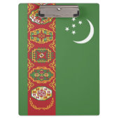 Turkmenistan vlag klembord (Voorkant)