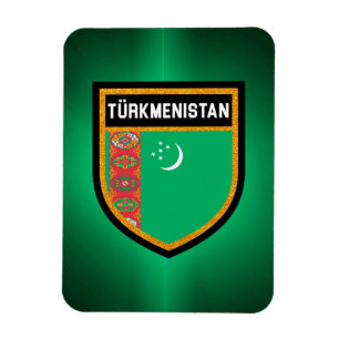Turkmenistan-vlag Magneet