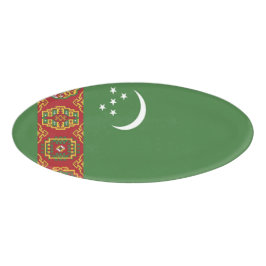 Turkmenistan vlag naambadge