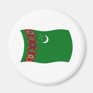 Turkmenistan Vlagmagneet Magneet