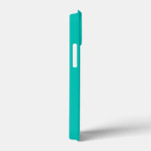 Turkoois Case-Mate iPhone Case (Achterkant / Rechts)