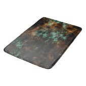 Turkoois Cooper Patina Metallic Badmat (Gekanteld)