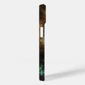 Turkoois Cooper Patina Metallic Case-Mate iPhone Case (Achterkant / Rechts)