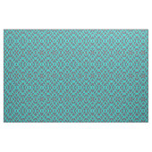Turkoois en grijs geometrisch stof (Yard (91,4 cm))