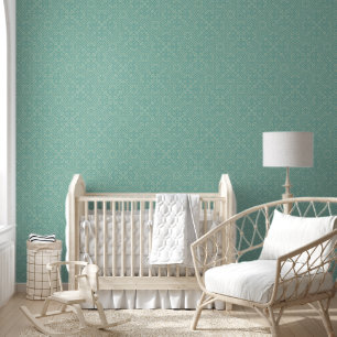 Turkoois geometrisch naadloos patroon behang