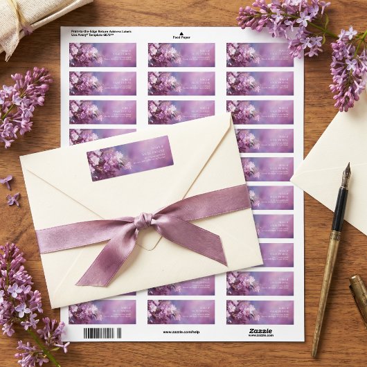 Turkoois Goudblad Roze Kersenbloesem Etiket