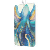 Turkoois Gouden Octopus  Luchtverfrisser (Links)