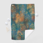 Turkoois Koper Patina Golfhanddoek (Insitu)