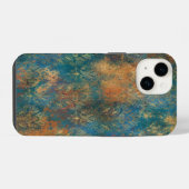 Turkoois Koper Patina iPhone Hoesje (Achterkant horizontaal)