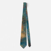 Turkoois Koper Patina Stropdas (Voorkant)